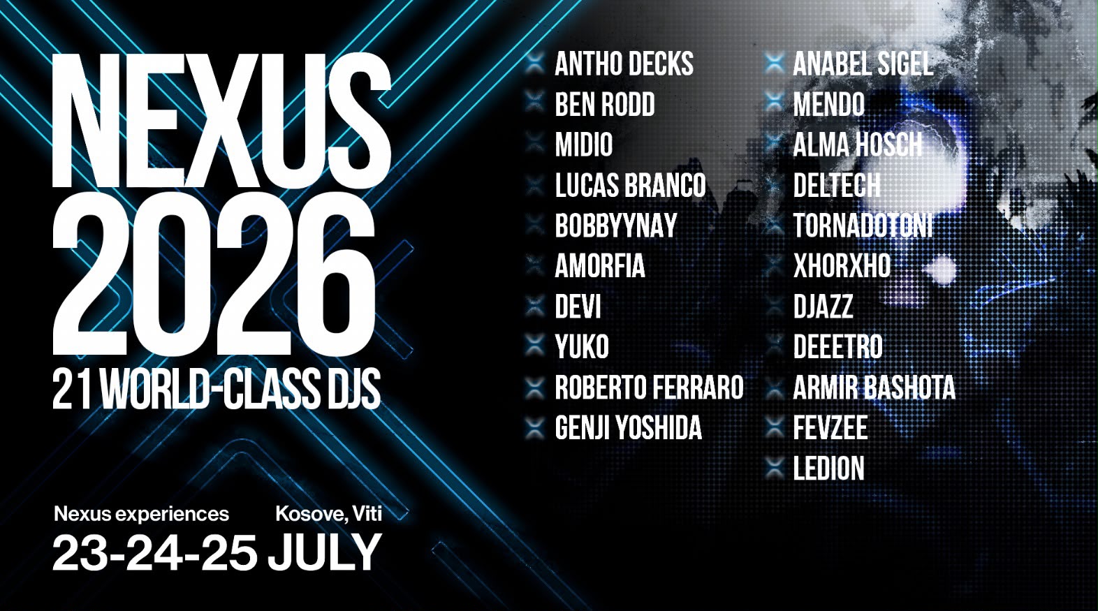 Nexus 2026 lineup
